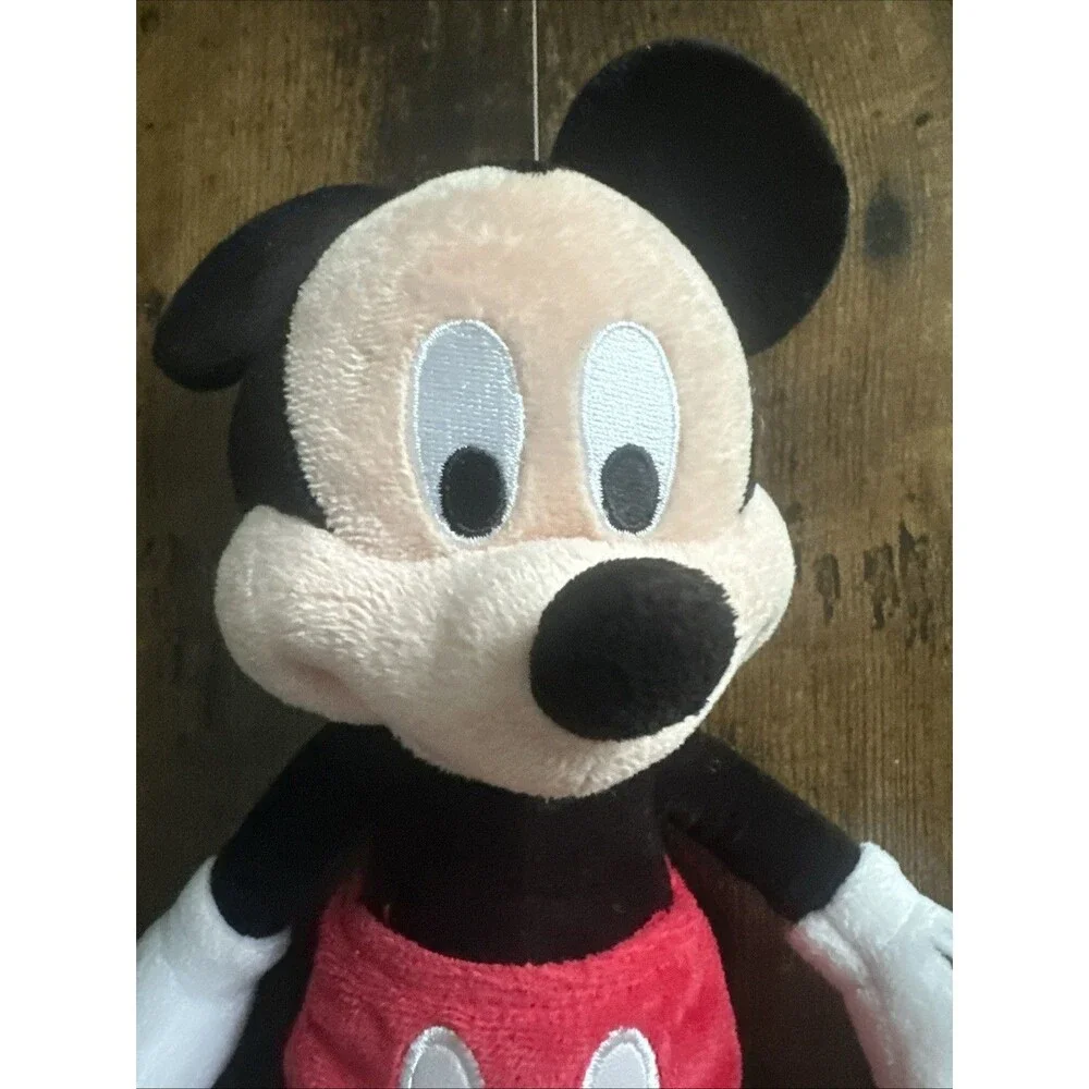 Disney Parks Mickey Mouse Plush Stuffed Animal 12”